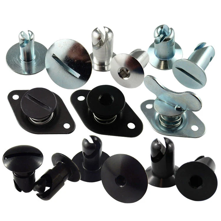 Customized Fasteners Titanium Aluminum Steel Quick Release Dzus Quarter Turn Fastener