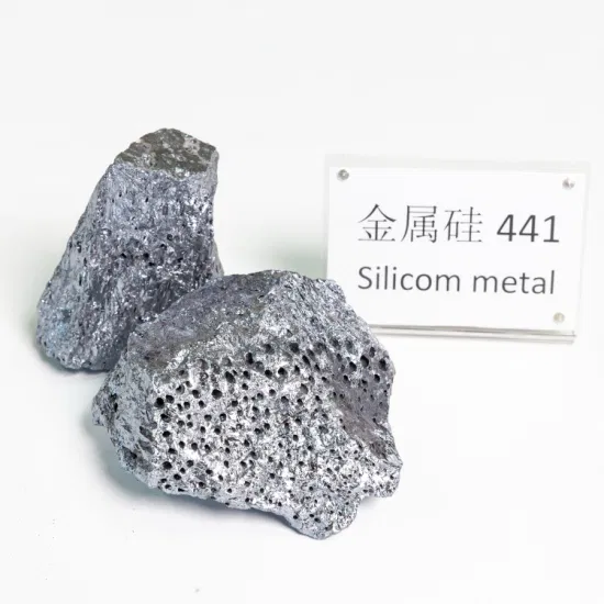 Metal de silicio industrial personalizado de grado 2202 3303 411 para material refractario