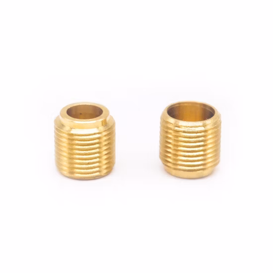 Tornillo de fijación personalizado DIN916, tuerca de inserción de titanio, aluminio y latón, tornillos hexagonales roscados con punta de copa