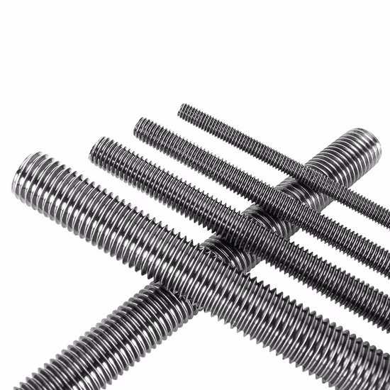 Varilla de tornillo de titanio Varilla roscada de aleación de titanio Fabricante de sujetadores de varilla dental de titanio